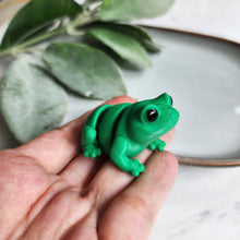 Load image into Gallery viewer, 3d printing &quot;Frog&quot; mini flexi animal toy