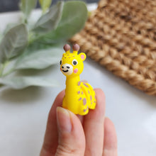 Load image into Gallery viewer, Cute Flexible Giraffe Toy - 3D Printed and Hand-Painted with Eco-Friendly Bio Material (PLA)