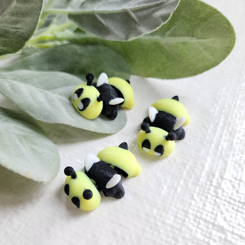 3D-Printed Micro Bee with Flexible Body