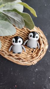 3D-Printed Baby Penguin with Movable Wings