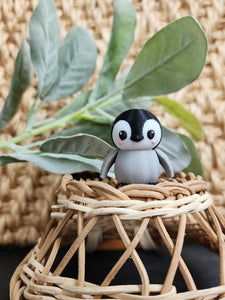 3D-Printed Baby Penguin with Movable Wings