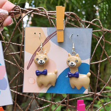 Load image into Gallery viewer, Cute Lama earrings