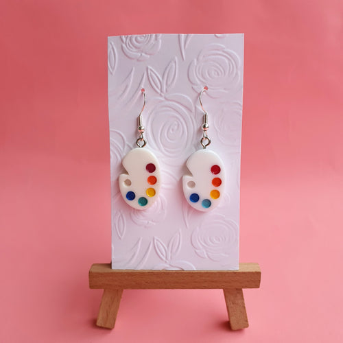 Palettte of colors earrings