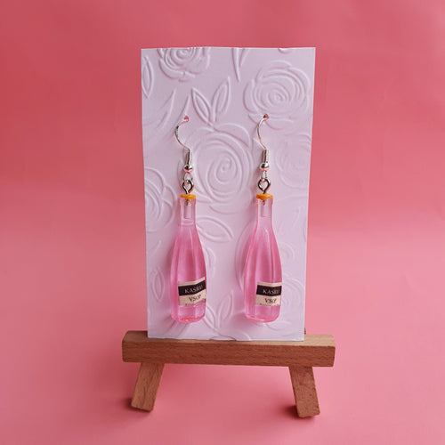 Wine earrings