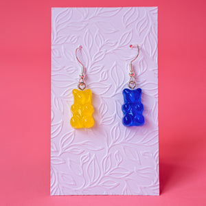 Teddy bear cute earrings