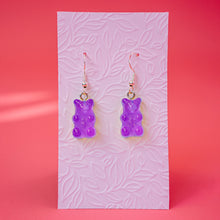 Load image into Gallery viewer, Teddy bear cute earrings