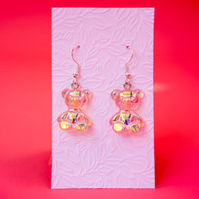 Load image into Gallery viewer, Teddy bear cute earrings