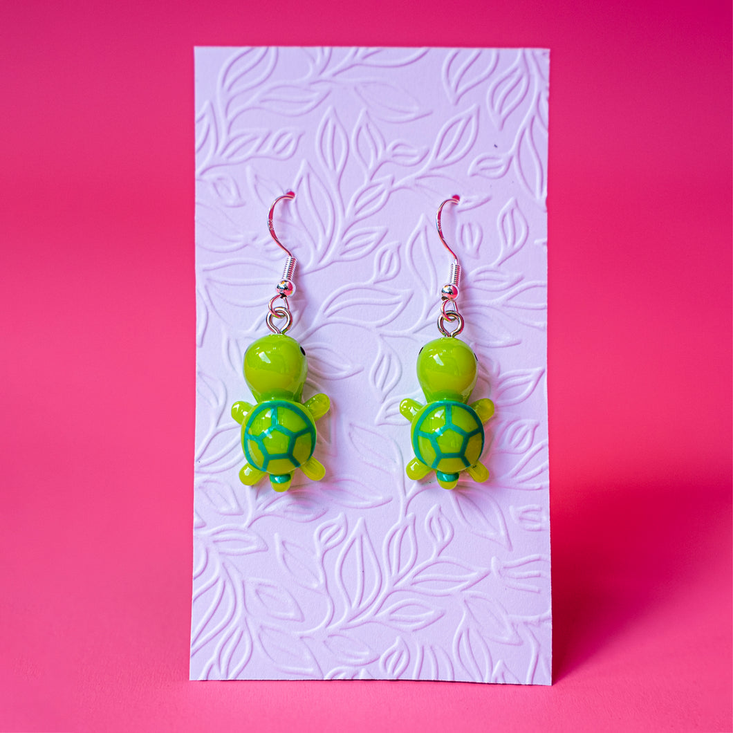 Cute Turtle novelty earrings