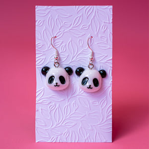 Cute Panda novelty earrings