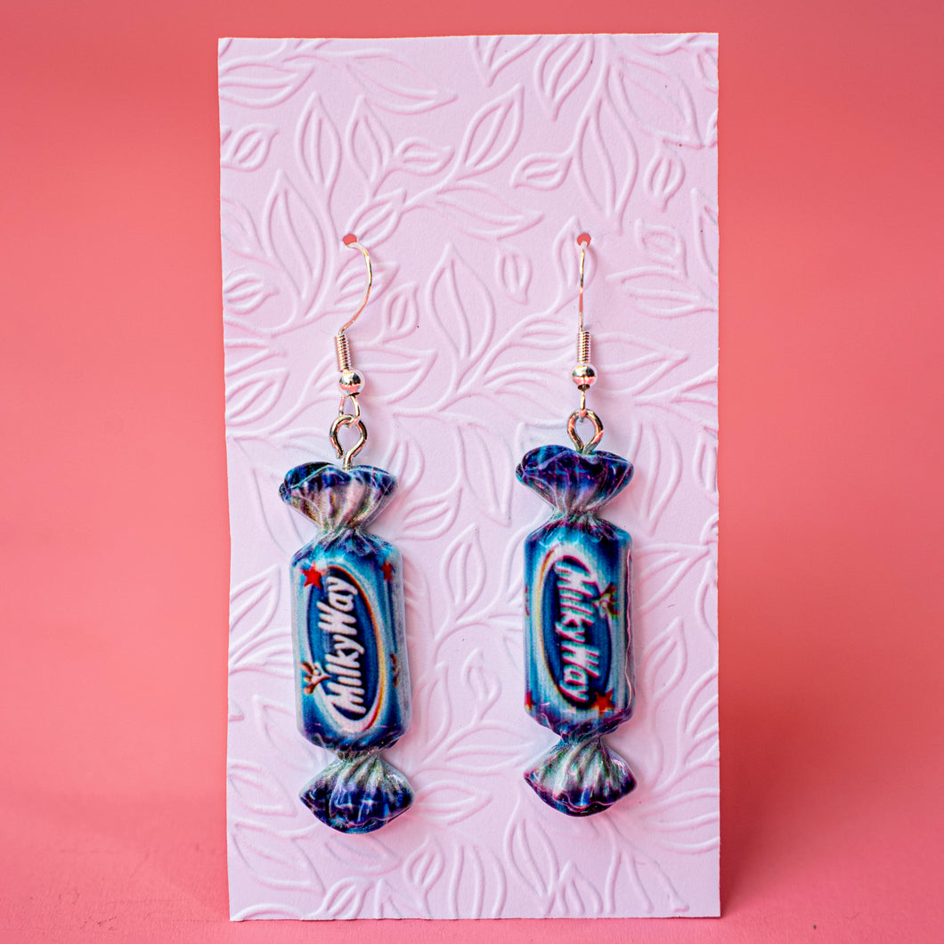 Milky way earrings