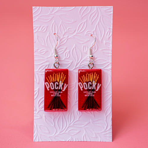 Pocky earrings