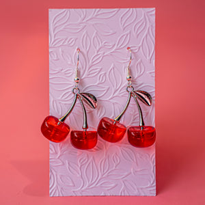 Cherry earrings