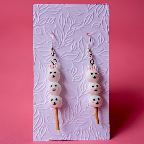 Bunny stick earrings