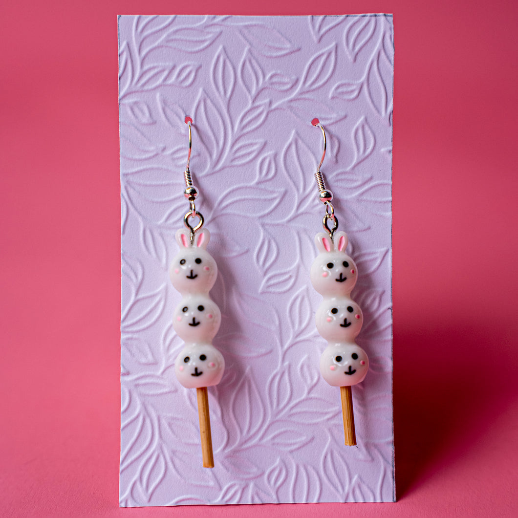 Bunny stick earrings