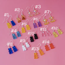 Load image into Gallery viewer, Teddy bear cute earrings